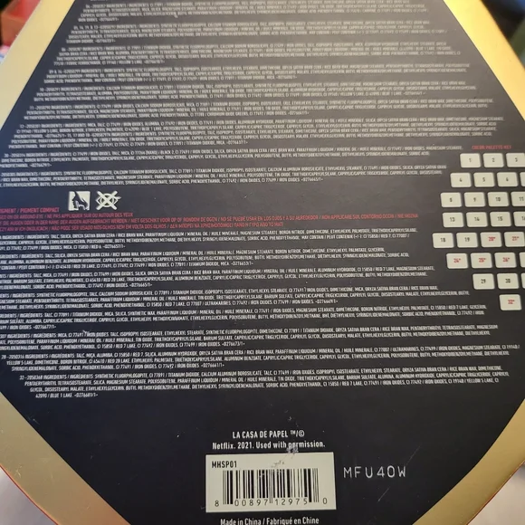 Money Heist nyx brand new palette - Picture 3 of 3